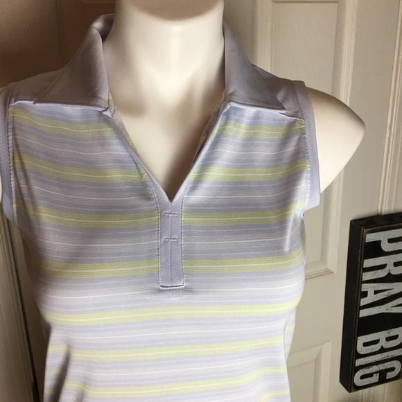 PEBBLE BEACH sleeveless golf shirt - Picture 4 of 7
